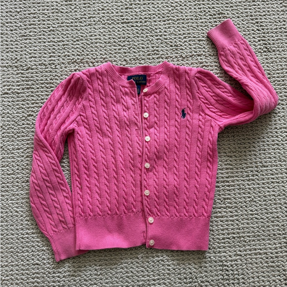 Polo Ralph Lauren Pink Knit Sweater
